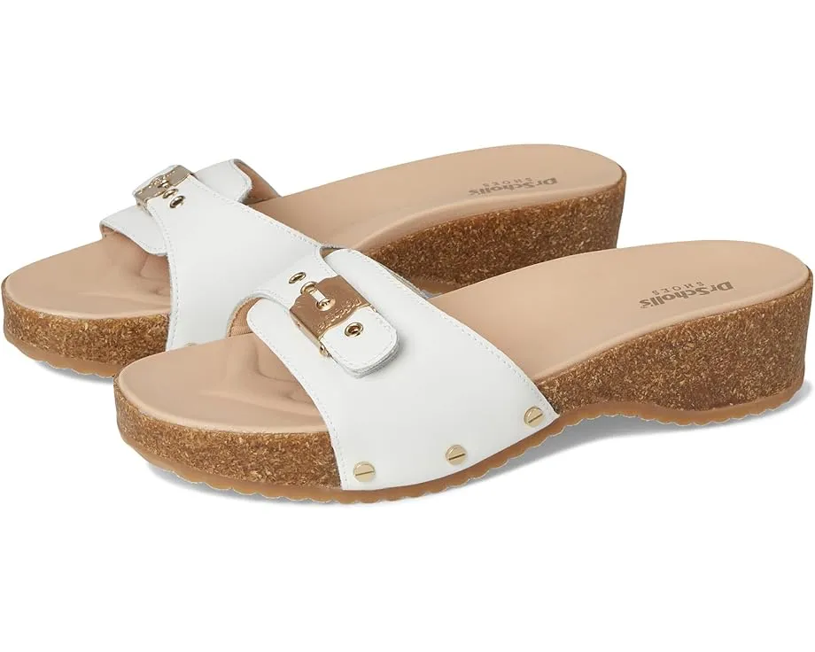 Сандалии Dr. Scholl's Original Flex из натурального бука с регулируемой пряжкой