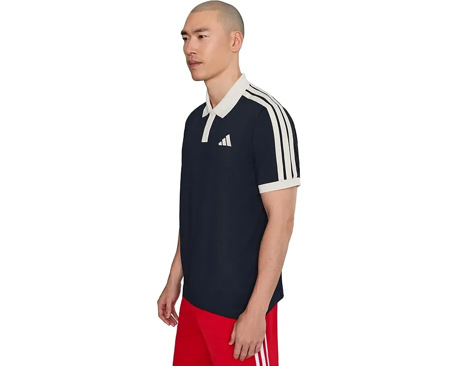 Поли теннисное adidas Heritage с коротким рукавом и воротником поло