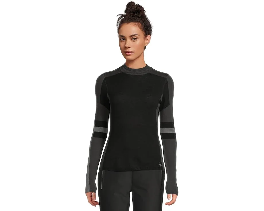 Свитер Smartwool Alpine Crew базовый слой с сетчатой вставкой