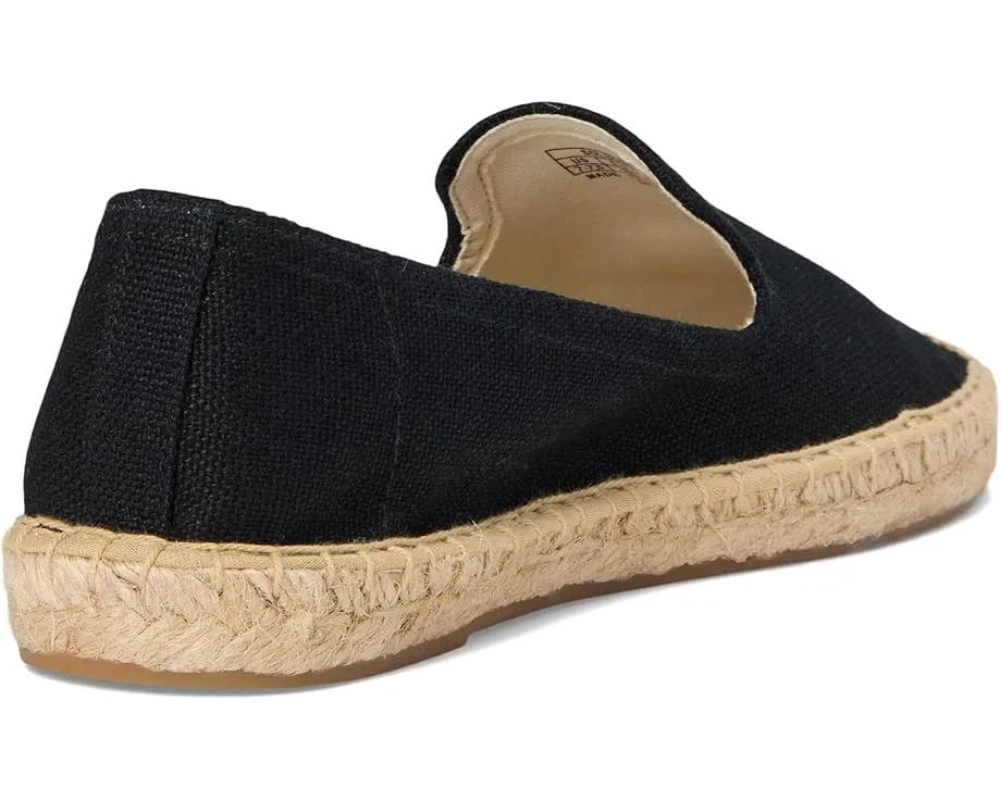 Эспадрильи Smoking Slipper от Soludos с миндалевидным носком и джутовой подошвой