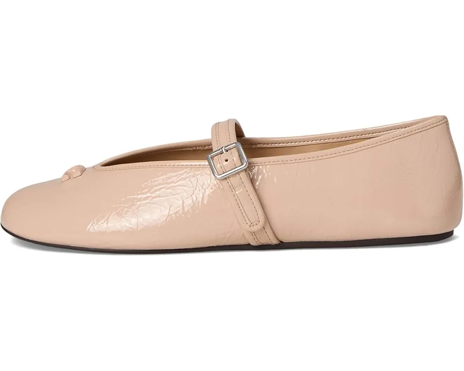 Туфли COACH Mary Jane с рельефным логотипом C из лаковой кожи