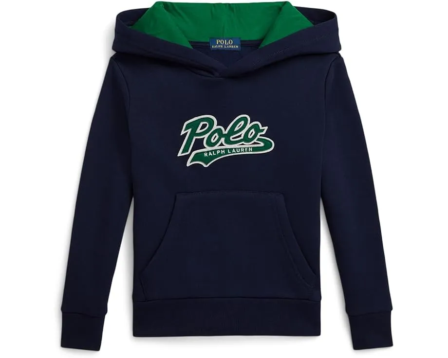 Толстовка Polo Ralph Lauren Kids с логотипом на флисе для малышей и детей