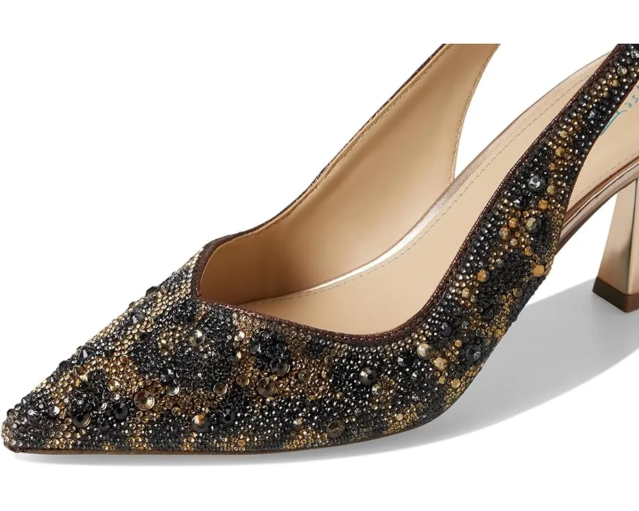 Блестящие туфли Clark на низком каблуке с застежкой на щиколотке от Blue by Betsey Johnson