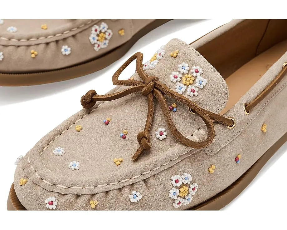 Ботинки лодочники Free People Sandy с ручной вышивкой бисером