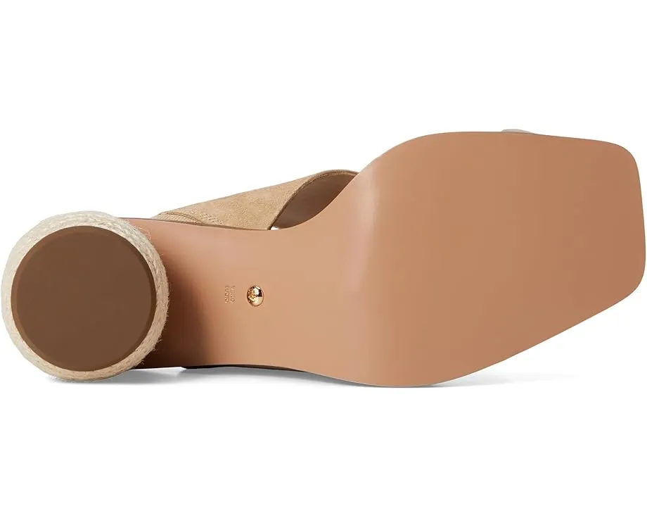Pelle Moda сандалии Lahni Slide с асимметричным верхом и каблуком из джута