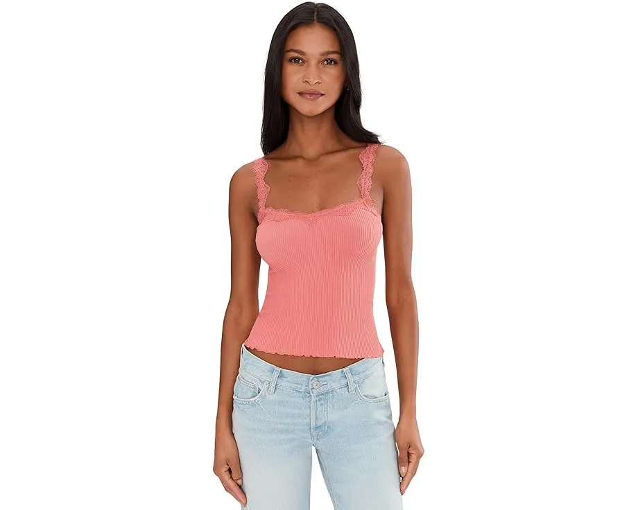 Топ-ками Free People Spring Fever с квадратным вырезом и кружевом