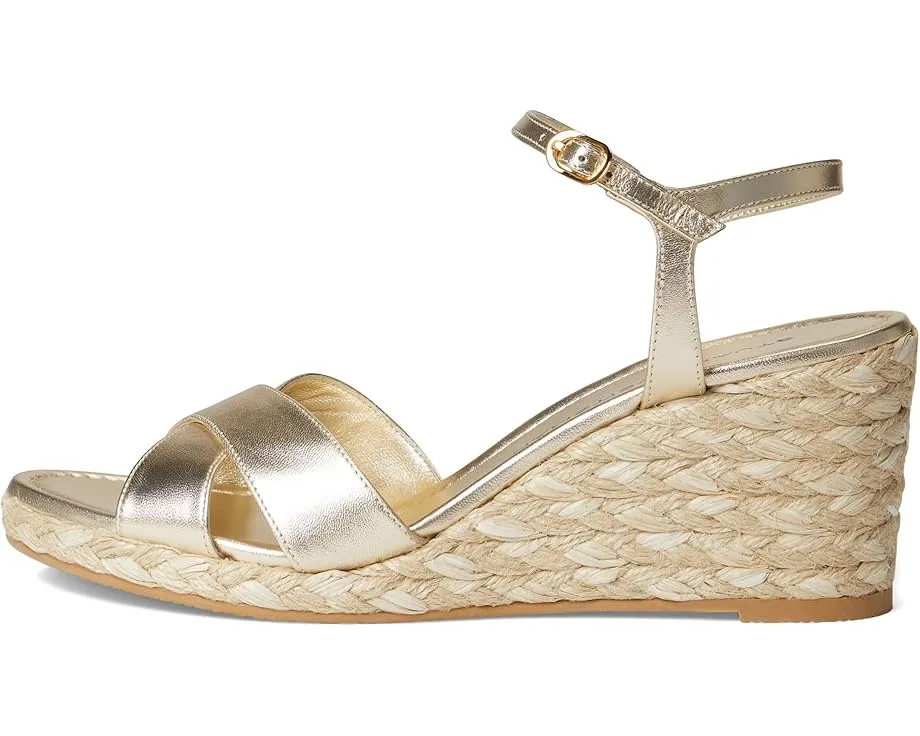 Эспадрильи Stuart Weitzman Dayna Espadrille Wedge на танкетке с ремешком на щиколотке