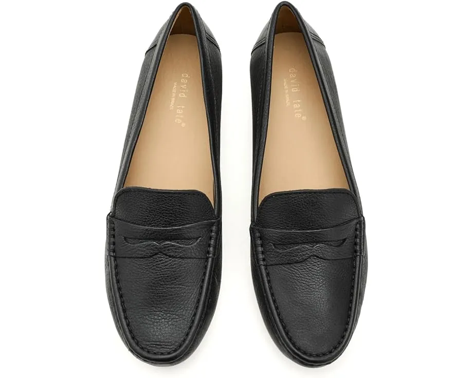 Мокасины Freetime из мягкой телячьей кожи с мокасиновым мысом David Tate