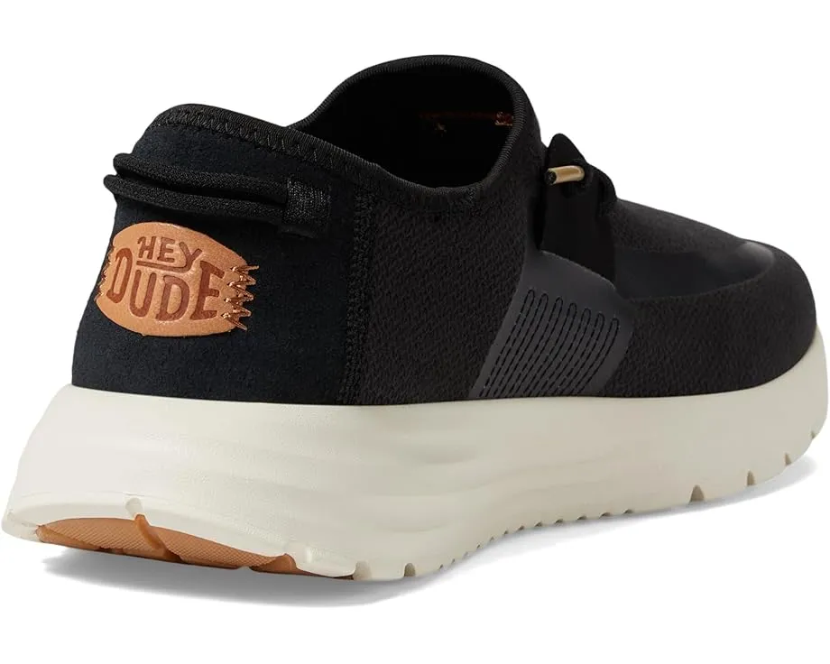 Кроссовки Hey Dude Sirocco Neutrals из комбинации кожи и текстиля