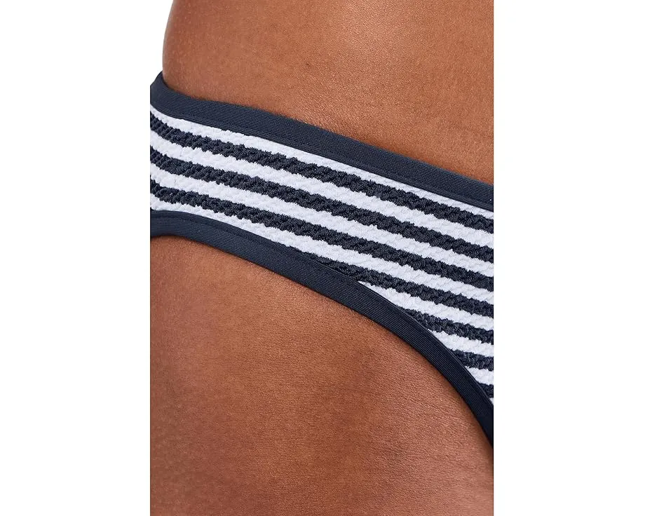 Шорты низкой посадки Seafolly Club House Hipster с контрастной окантовкой