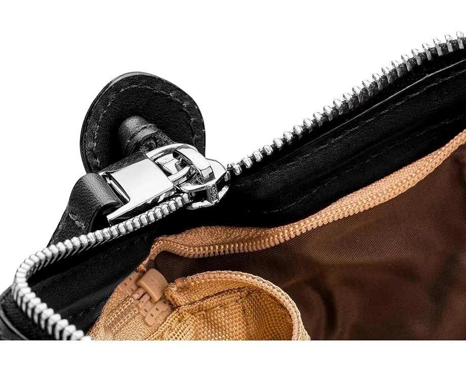 Дорожная косметичка Bosca на 10 дюймов из состаренной кожи с крючком