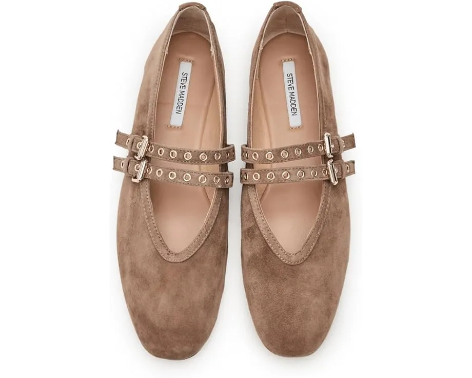 Балетки Steve Madden Lydia на ремешке с пряжкой из замши