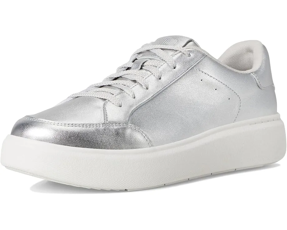 Кроссовки FitFlop Rtg из металлизированной кожи с эргономичной стелькой