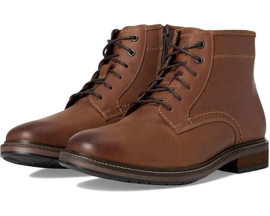 Ботинки Forge Plain Toe Lace с боковой молнией Florsheim