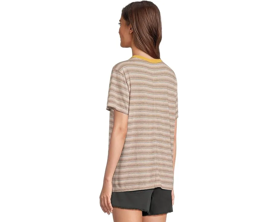 Короткий свитшот Prana Cozy Up SS Crew из конопли с защитой от запаха