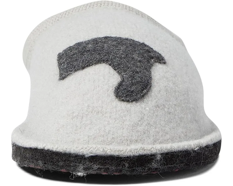 Haflinger Puppy домашние тапочки с принтом щенка и нескользящей подошвой