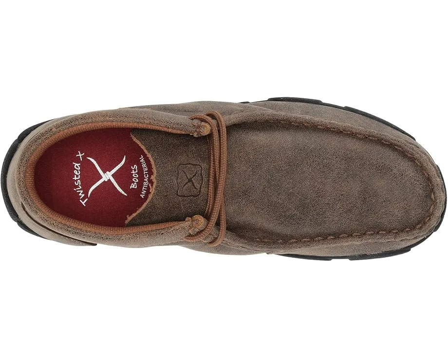 Детские мокасины Twisted X Driving Moc с состаренной кожей