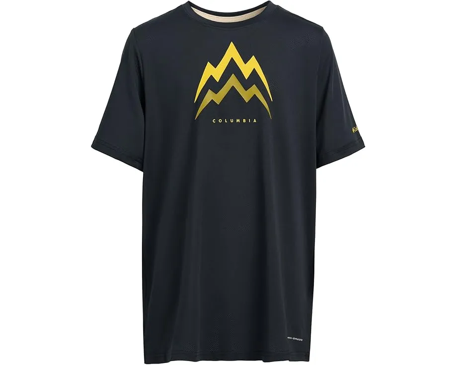 Детская футболка Columbia Tech Trail Utility с коротким рукавом и принтом