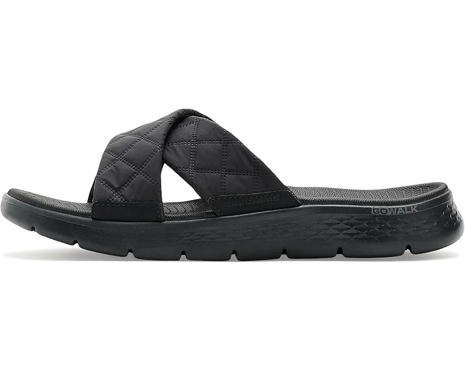 Сандалии SKECHERS Cozy Fit GO Walk Flex Gracie с утеплением и стежкой