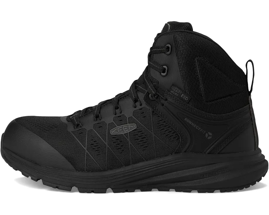 Рабочие ботинки KEEN Vista Energy Mid ESD с композитным защитным носком и влагоотводящей подкладкой