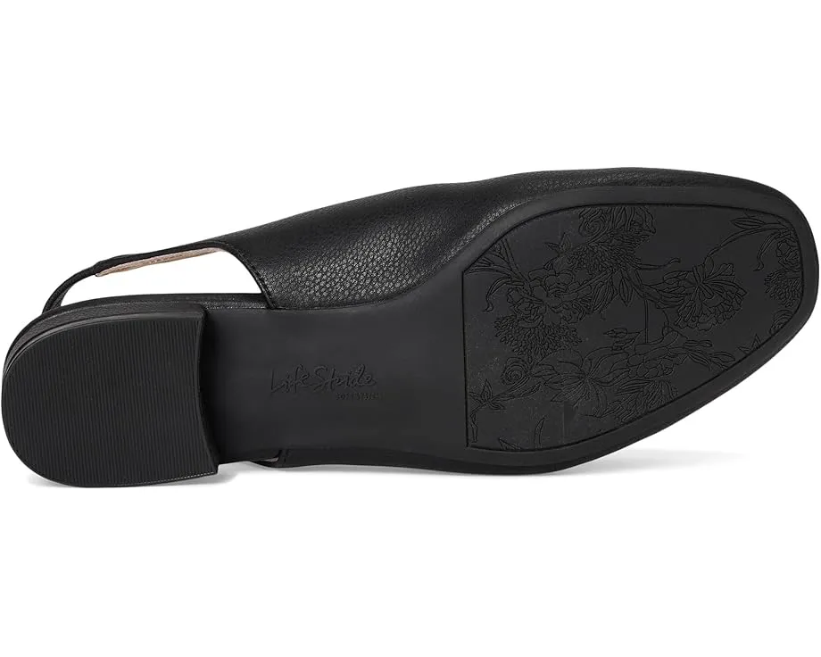 Балетки LifeStride Claire Slingback с квадратным носком и стелькой с амортизацией