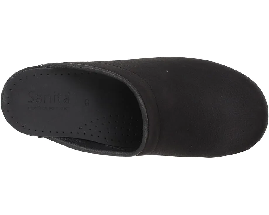 Клоги Sonja Oil от Sanita с анатомической стелькой и устойчивой подошвой