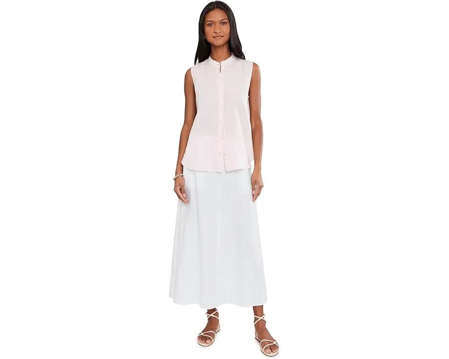 Organic Linen Full Length Skirt