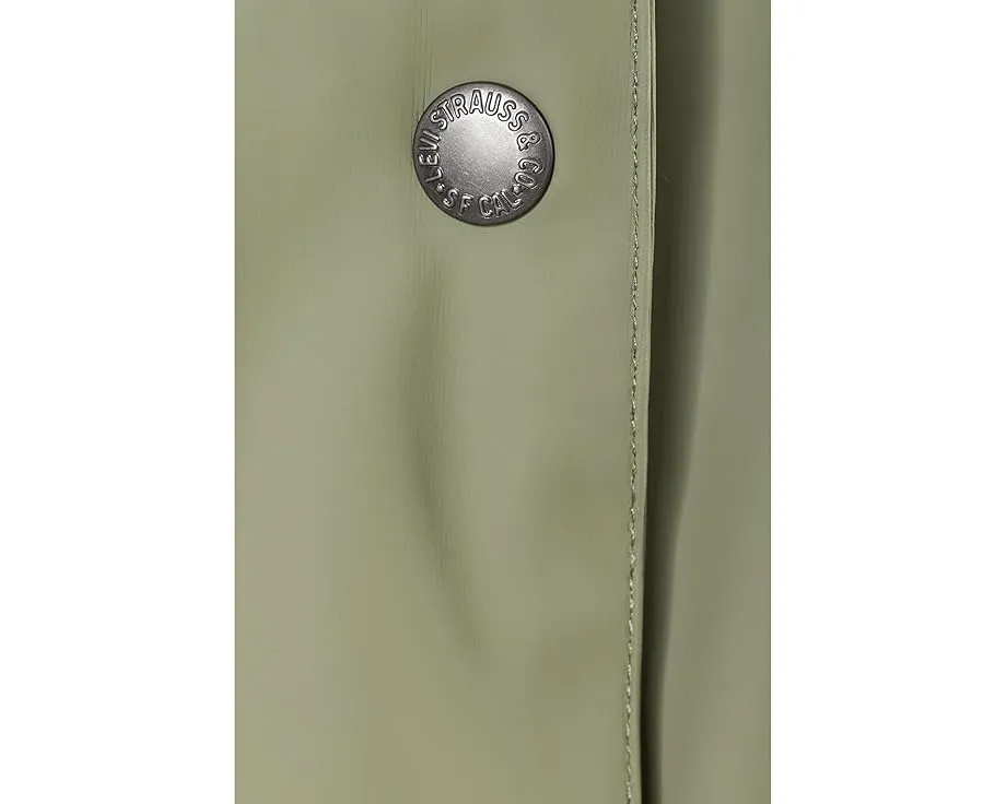 Ladies Rubberized Pu Rain Jacket