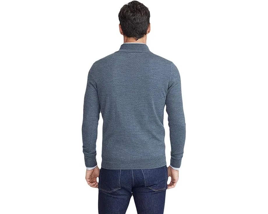 UNTUCKit Merino Wool 1/4 Zip свитер из мериносовой шерсти с воротником стойкой