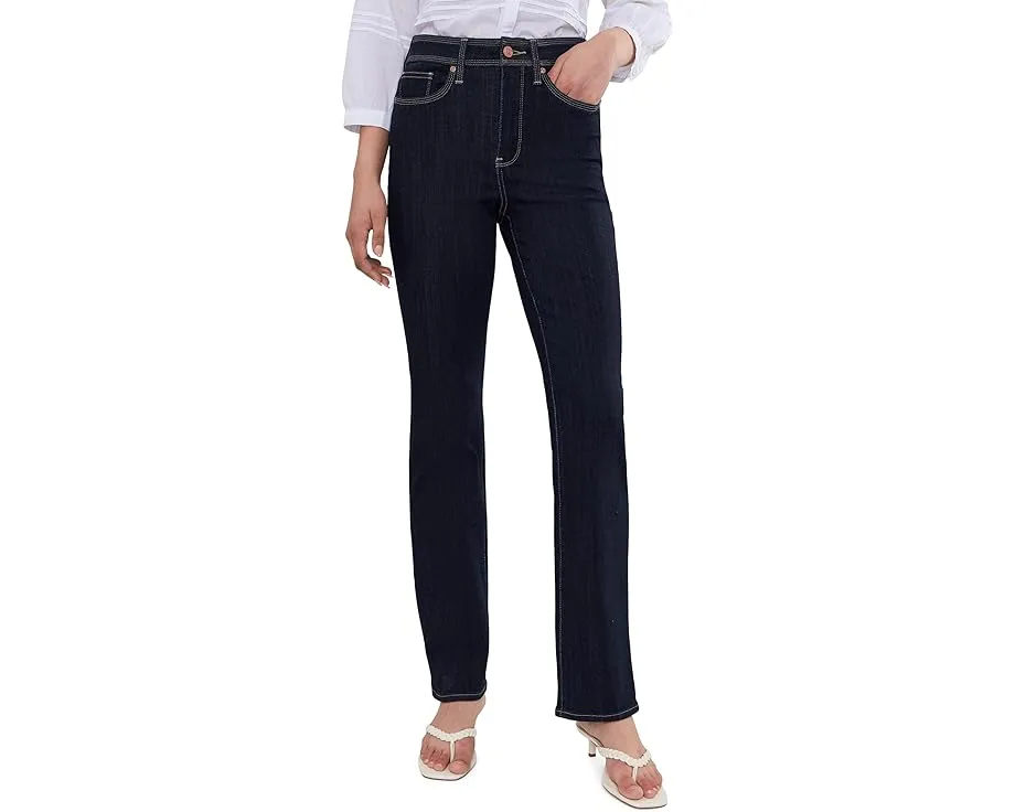 NYDJ Джинсы Straight с тройной строчкой в цвете Morningtides и технологией Sure Stretch