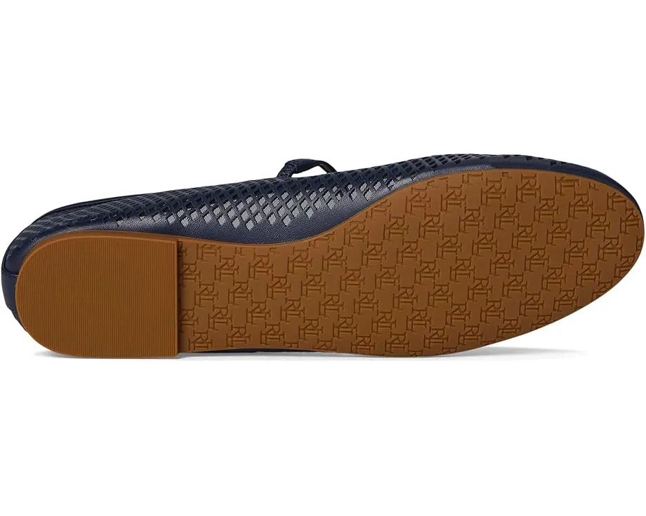 Балетки-марджери Lauren Ralph Lauren Jayna из перфорированной кожи