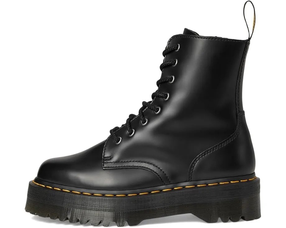 Ботинки Dr. Martens Jadon Smooth Leather на платформе с восемью люверсами