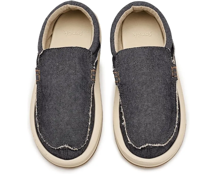 Слипоны Chiba Novelty с текстильным верхом и антибактериальной стелькой