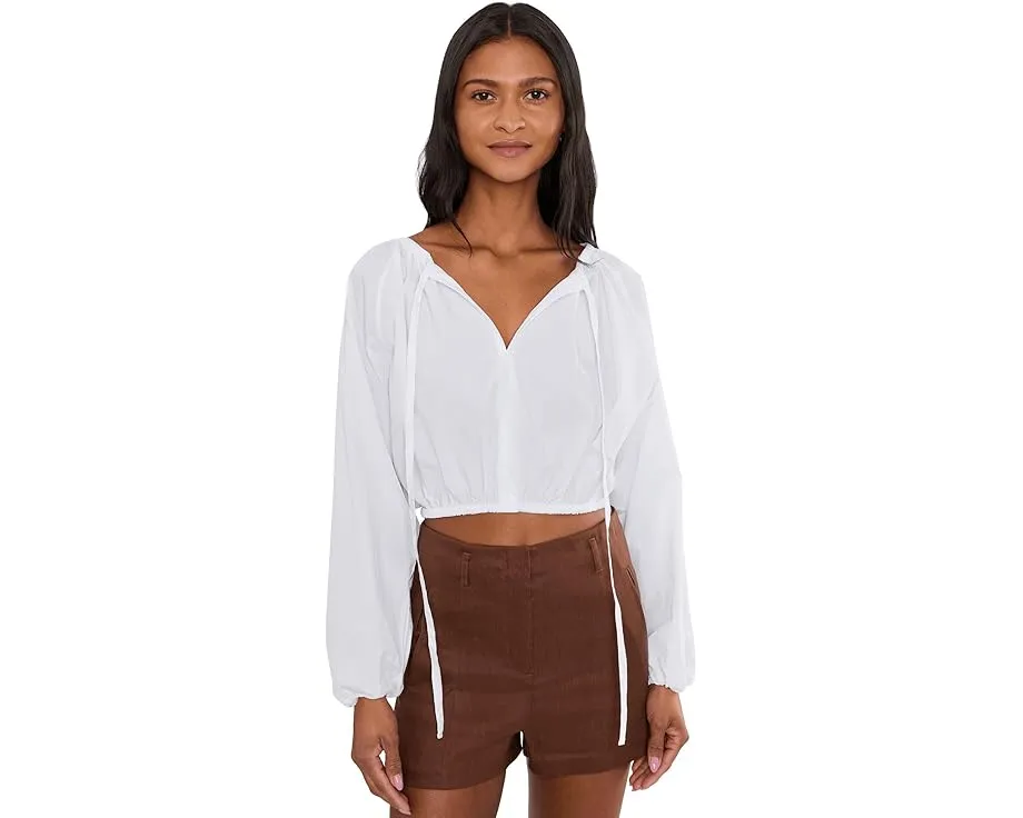 Coastal Poplin Nera Top