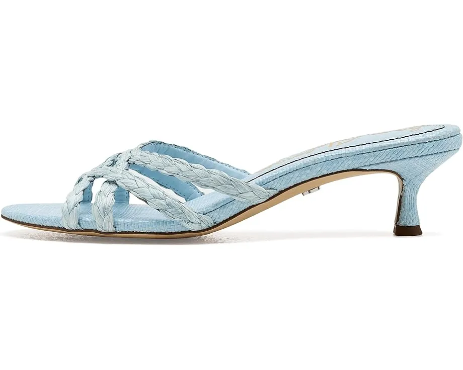 Туфли Sam Edelman Camille на низком каблуке kitten с открытым носком