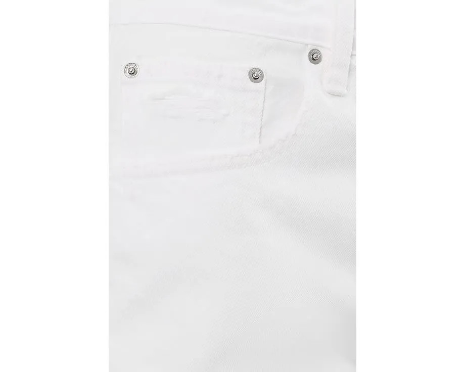 Шорты Madewell The Essex Long Baggy с заниженной посадкой и потертостями