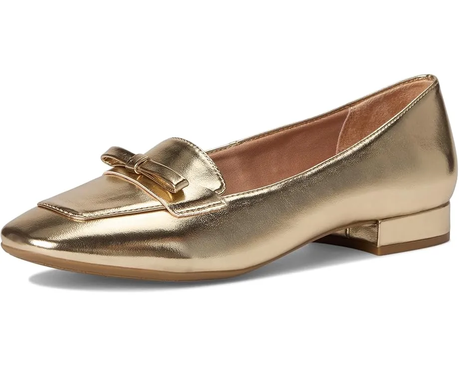 Балетки LifeStride Claudine с квадратным носком и бантом на удобной подошве
