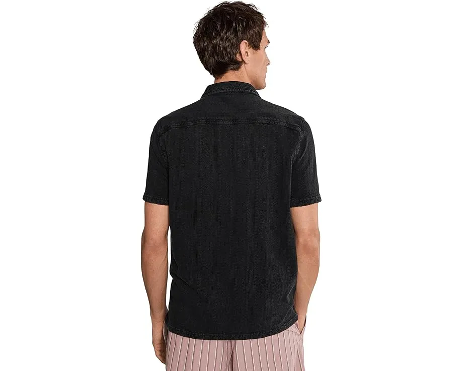 Рубашка John Varvatos Amadora с отложным воротником и накладными карманами