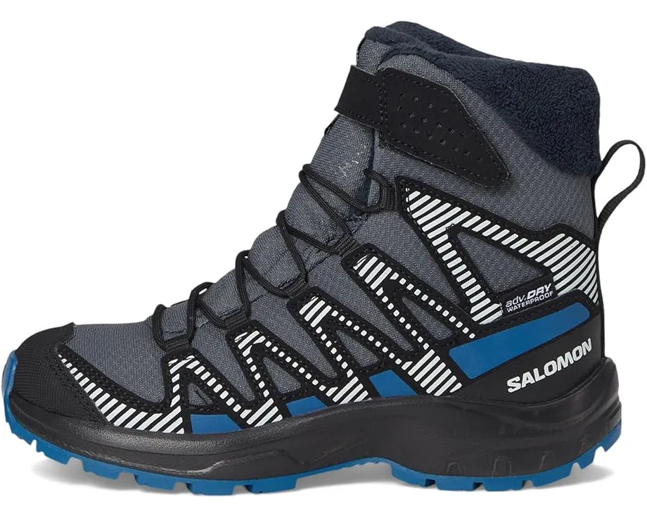 Детские трейловые кроссовки Salomon Xa Pro V8 с системой быстрой шнуровки