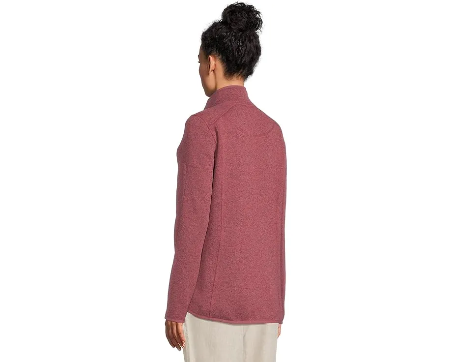 Куртка L.L.Bean Bean's Sweater Fleece Full Zip с приталенным силуэтом и ветрозащитной планкой