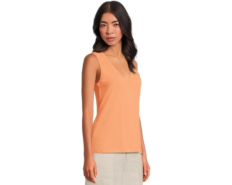 Madewell Northside Vneck Tank из уютного хлопка с V-образным вырезом