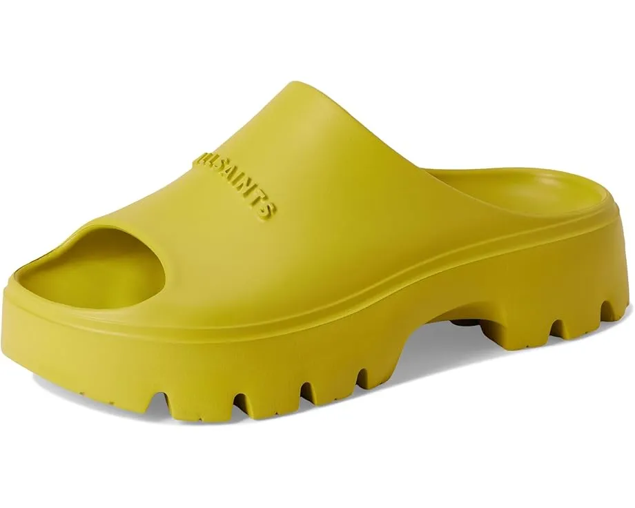 Сланцы AllSaints Eclipse из EVA с круглым открытым носком