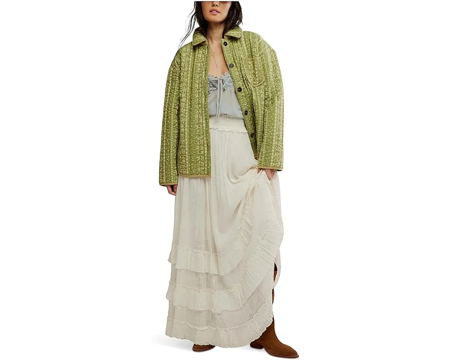 Куртка Alexie стёганая с контрастной подкладкой от Free People