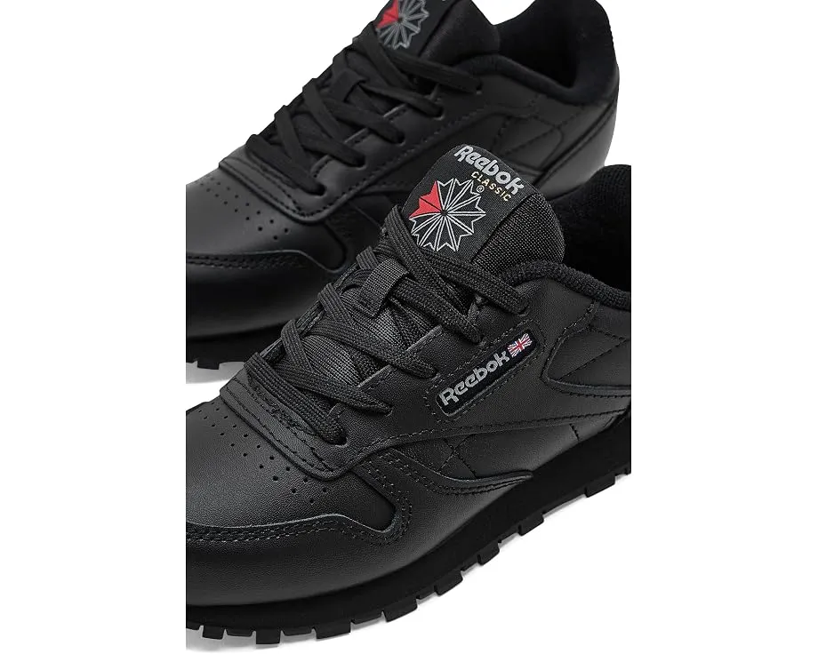 Кроссовки Reebok Classic Leather для детей с кожаным верхом и резиновой подошвой
