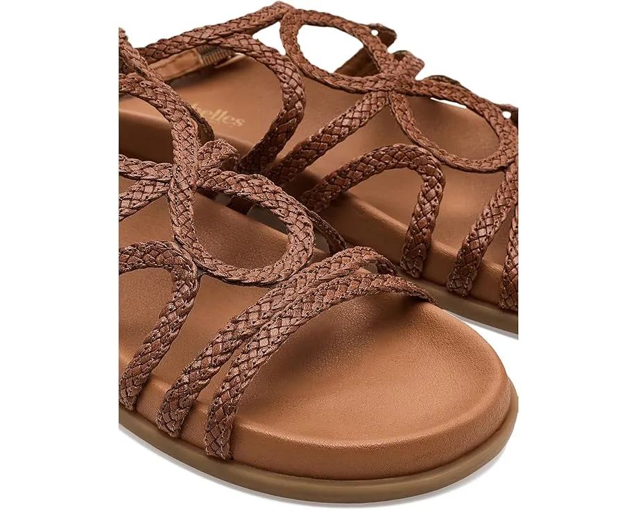 Сандалии Sweet Emotion с плетеными ремешками и регулируемой застежкой