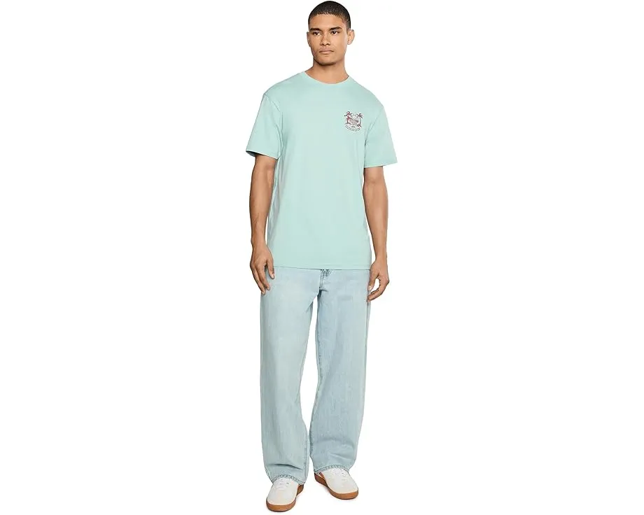 Футболка Quiksilver In The Wild с принтом из мягкого хлопка 180 г/м²