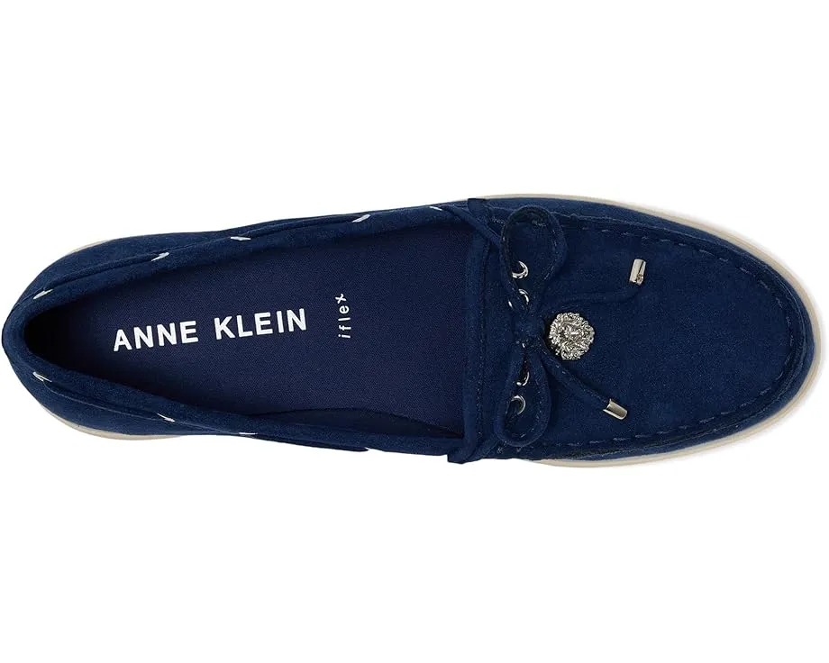 Лоферы Allie от Anne Klein с платформой и верхом из льна