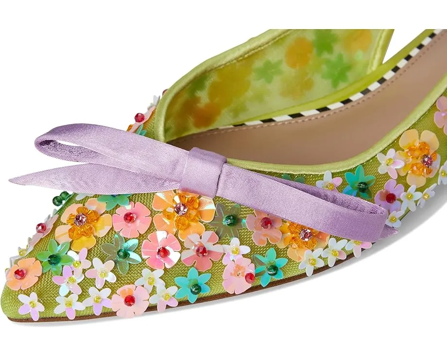 Балетки Blue by Betsey Johnson Laylah с цветочным принтом и бантом