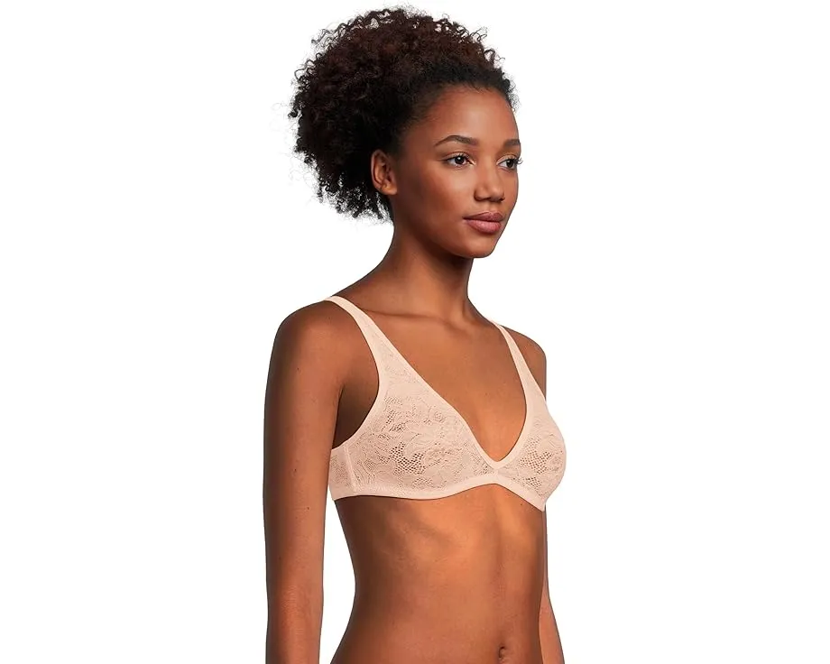 Бралетт Eberjey Soft Stretch с глубоким вырезом из переработанного кружева