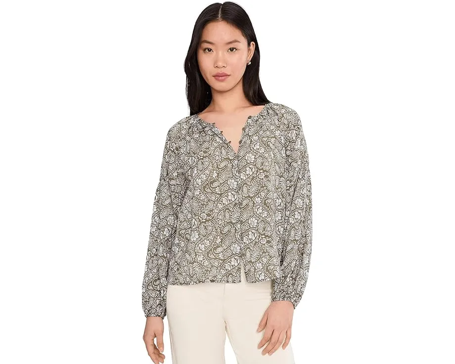 Блуза Feeling Best Button с цветочным принтом и пышными рукавами от Sanctuary